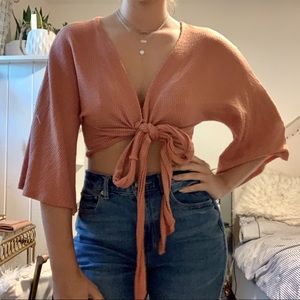 Cotton On Tie-Front Shirt